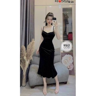 Đầm hai dây Nhung sexy