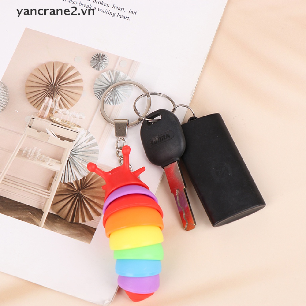 1 Đồ Chơi Bóp Hình Ốc Sên / Sâu Bướm Chống Lo Lắng Cho Bé yancrane2.vn