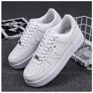 Giày thể thao nam nữ - giày nike air force 1 af1 trắng cổ thấp thời trang full box bill