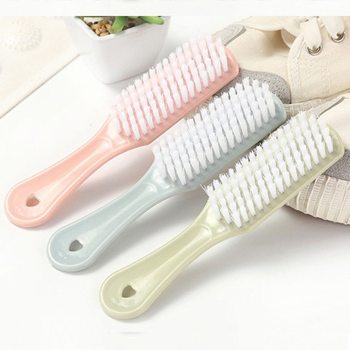 Dụng cụ vệ sinh giày dép đa năng, bàn chải chà giày, giặt giày chuyên dụng có tay cầm tiện lợn SUNMART24H A182