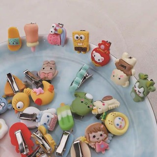 Kẹp tóc cute, kẹp tóc nhí (set 5-10 chiếc lộn xộn)
