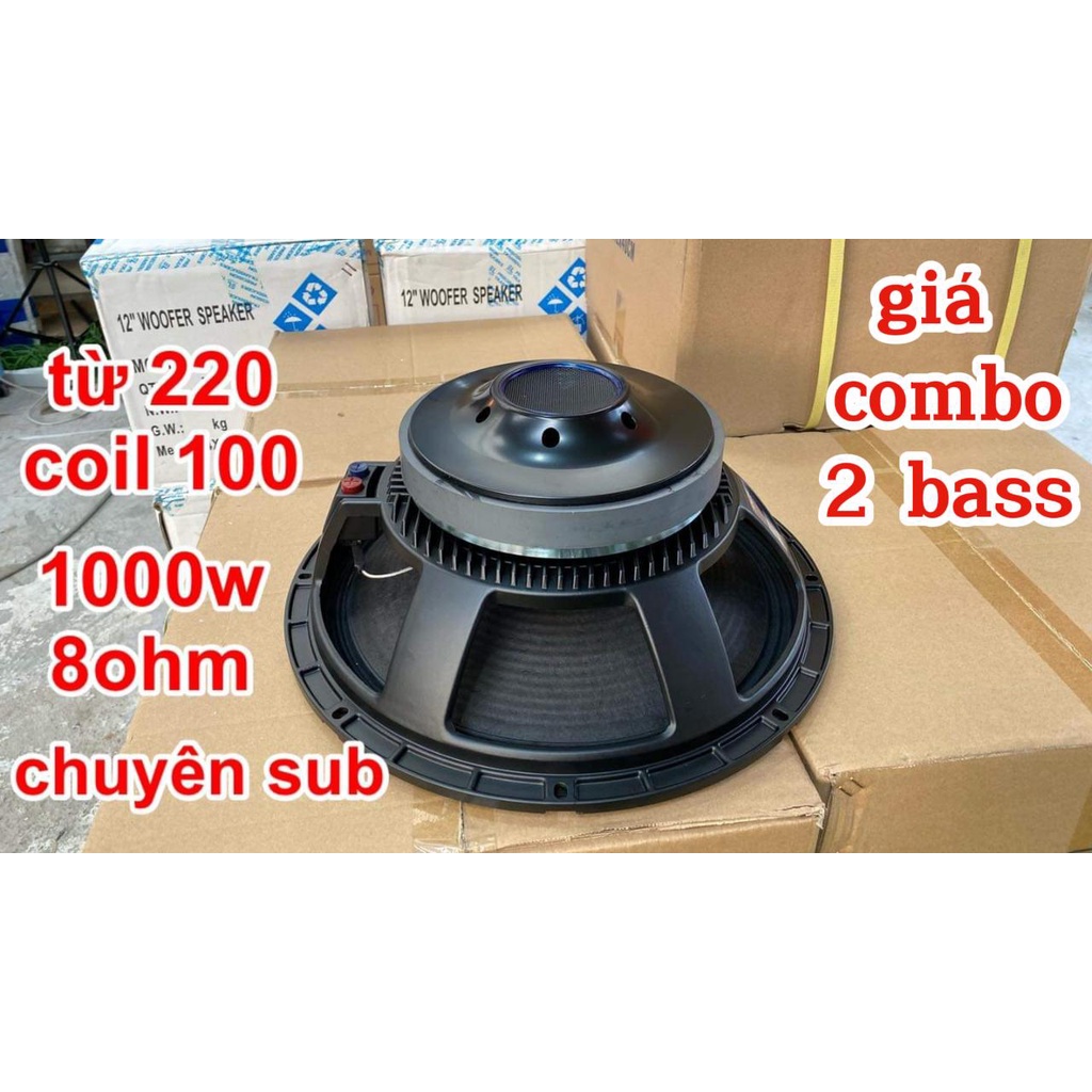 BASS 40 RCF từ 220 coil 100 1000W(combo  2 bass) - dòng  loa bass sub sự kiện,sân khấu