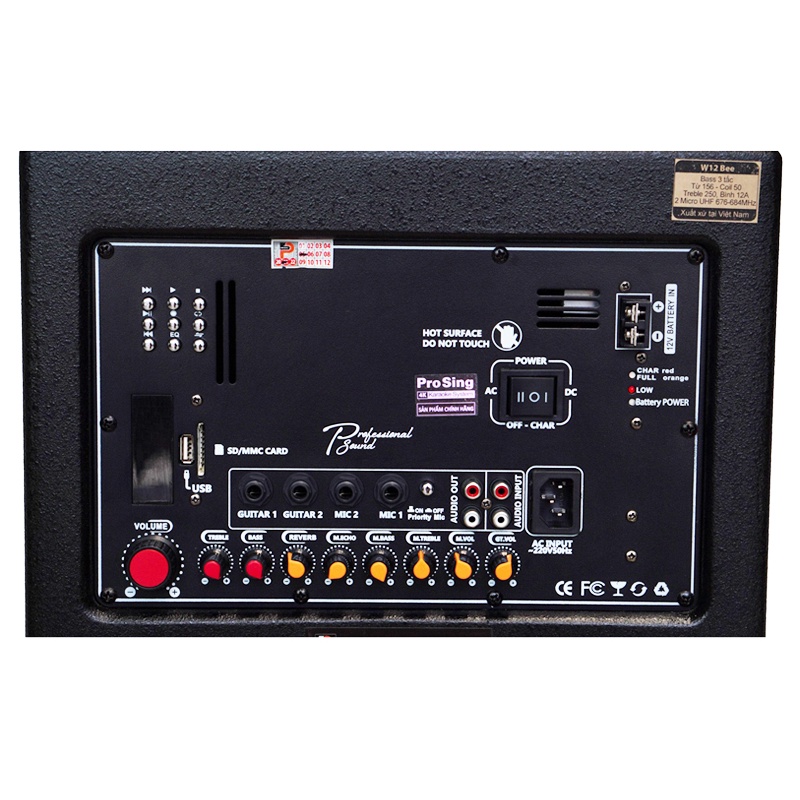 Loa kéo di động Prosing W12 Bee