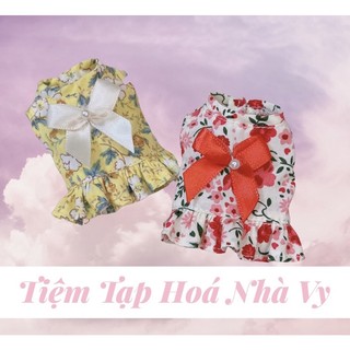 🧸 váy đuôi cá đính nơ size 5inch xinh xắn 🎀🌸🎀🌸