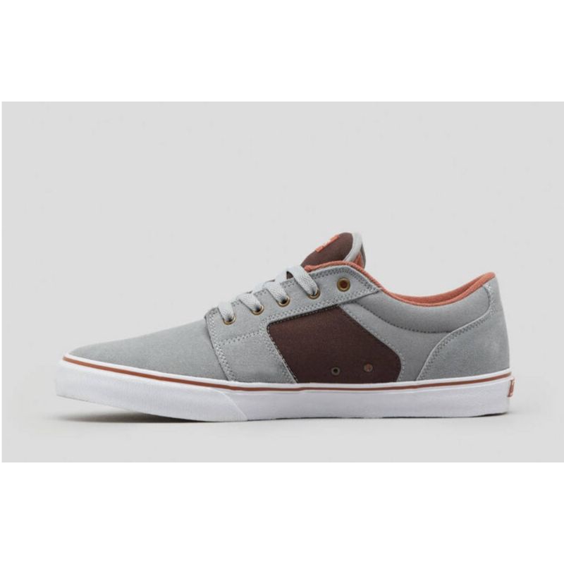 Giày Etines xuất khẩu màu xám viền nâu, phong cách trẻ trung