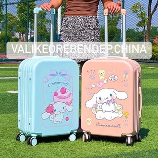 Vali kéo , vali du lịch hoạt hình dễ thương size 20 inch 24 inch có khoá mật mã an toàn