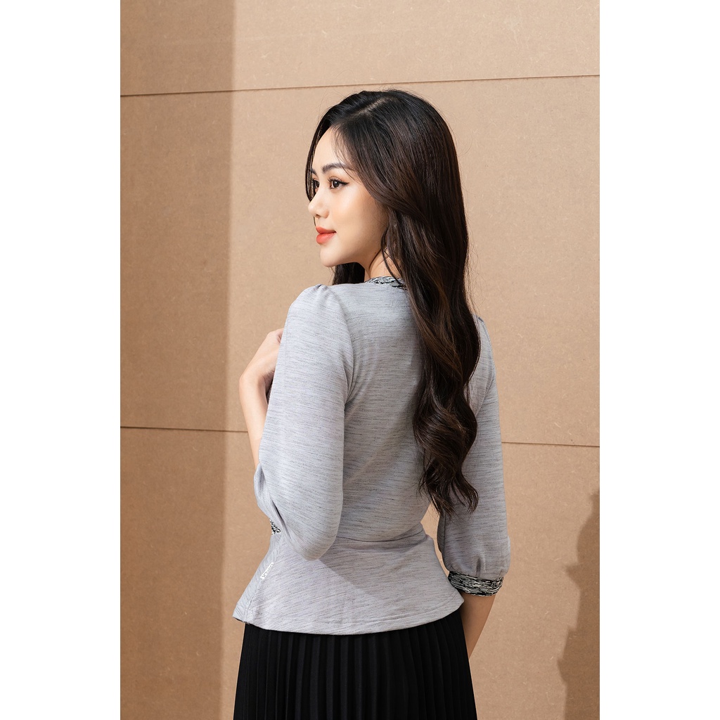 Áo Nữ Peplum Tay Lỡ Lamer L61W22T041