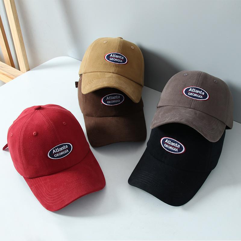 Mũ Lưỡi Trai In Chữ Thời Trang Thu Đông Cho Cặp Đôi