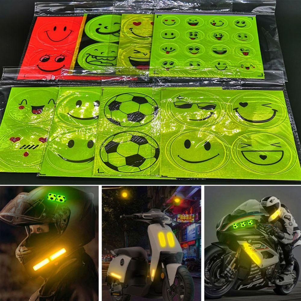 JUNE Miếng Dán Viền Bánh Xe Đạp Phản Quang 7 Kiểu