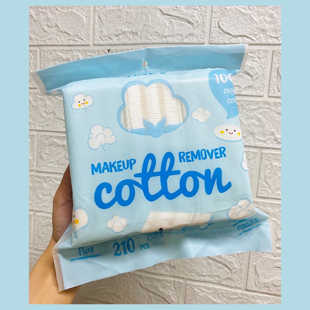 Bông Tẩy Trang LINE 100% Cotton Hàng Việt Nam Chính Hãng