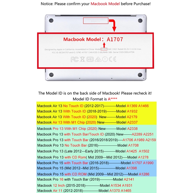 Đề Can Dán Bảo Vệ Laptop Chống Trầy Chống Nước Cho Macbook Air13.6 Inch Pro 2022 UA A2442 A2485 A2338
