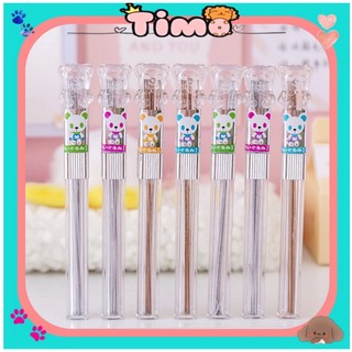Ngòi bút chì 0.5 kim 0.7 nhiều màu cute hình chuột timo vpk11