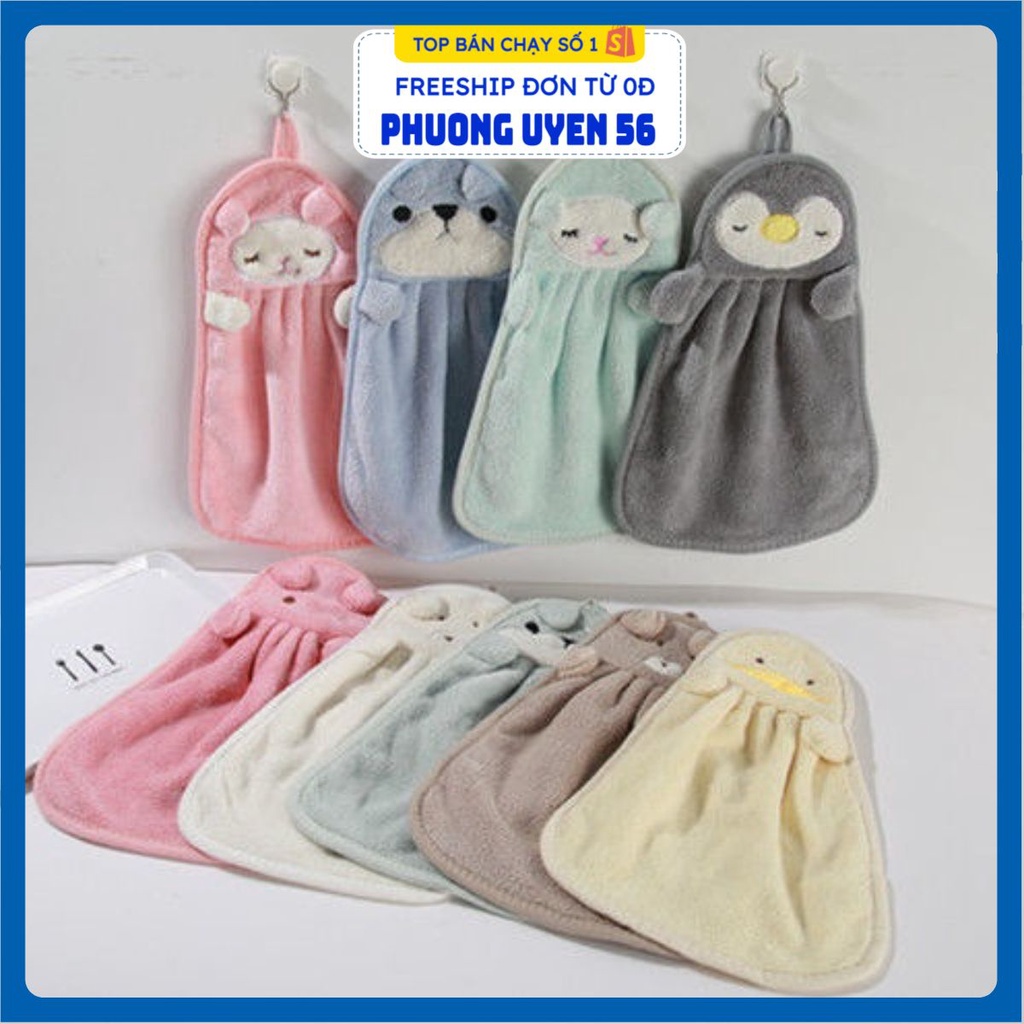 [CAO CẤP] Khăn Lau Tay, Lau Bát Nhà Bếp Siêu Thấm Nước Size Lớn - Khăn Lau Tay Treo Tường Nhiều Màu GC41121