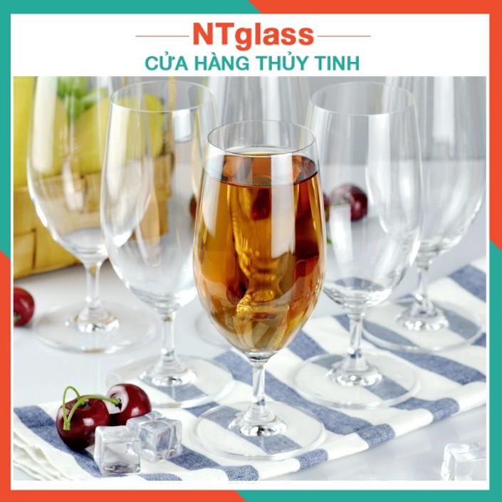 Ly thủy tinh uống sinh tố có chân 390ML S99BR39 EDELITA