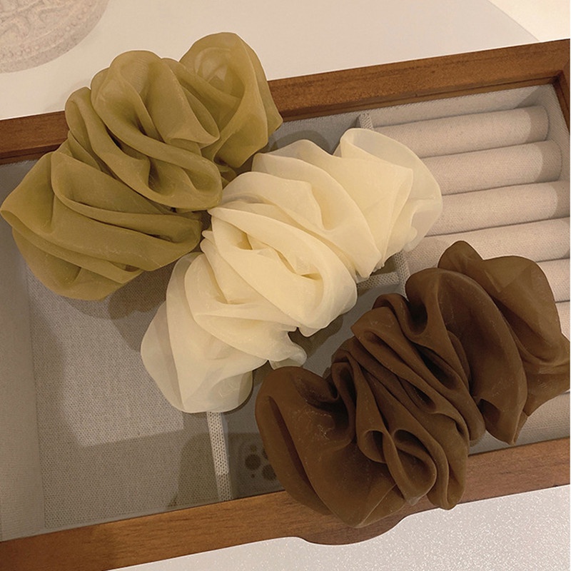 Kẹp Tóc Dạng Muỗng Xếp Ly Đa Năng Thời Trang Hàn Quốc Cho Nữ