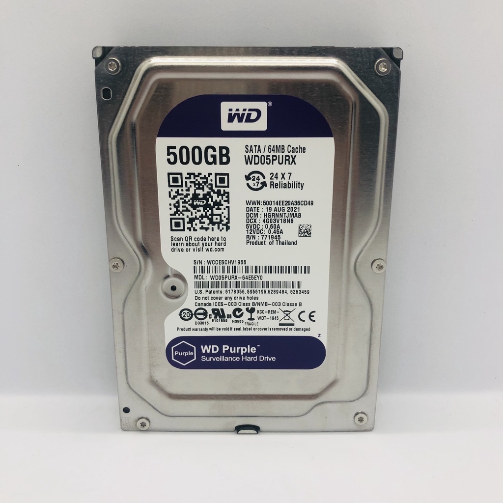 Ổ Cứng HDD cho PC,CAMERA 3.5inch 500GB | 1TB | 2TB - Western , Seagate - Hàng tháo máy - Bảo hành 12 tháng