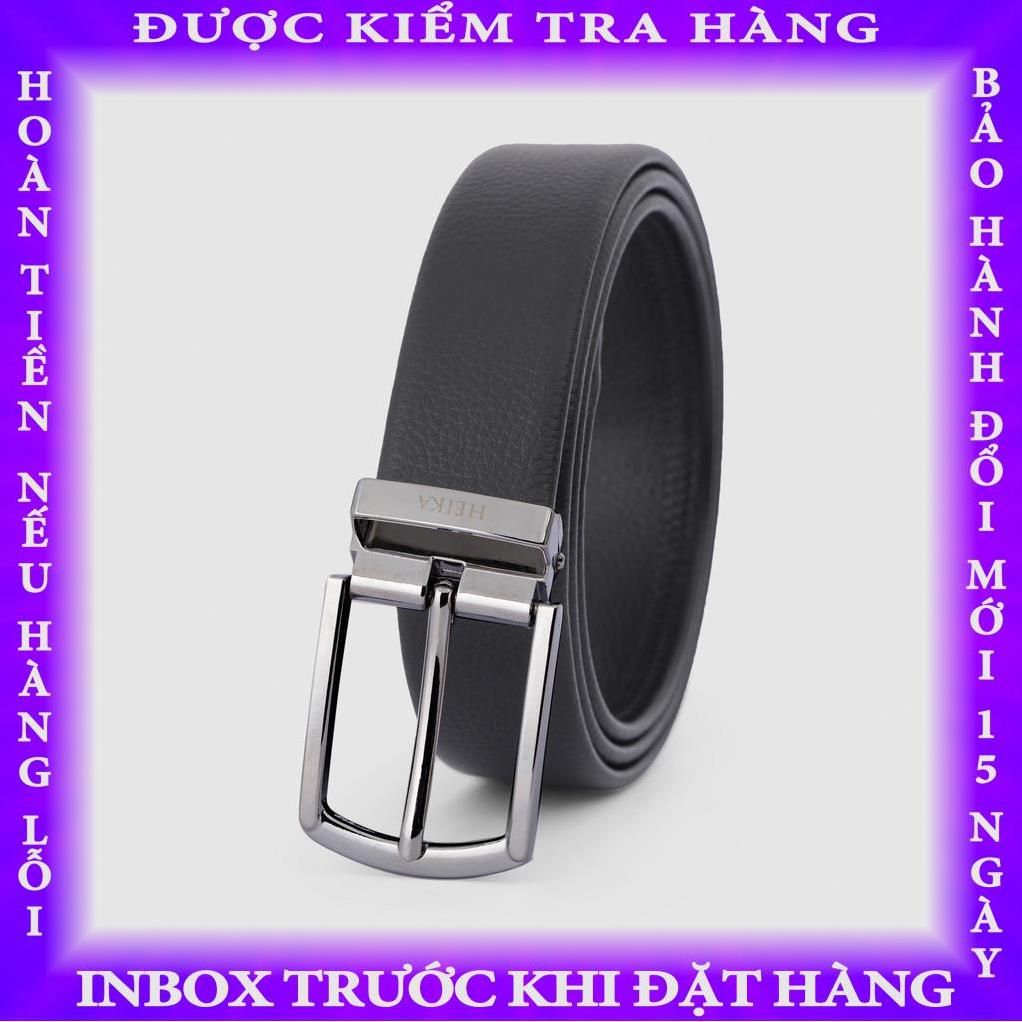 Thắt lưng nam Khóa kim Dây Da Cao Cấp - Mẫu NEW DESIGN 2022 (Tặng đinh đục lỗ) hogdieu