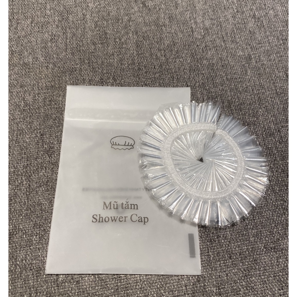 Nón tắm Tatahome Chụp tóc mũ trùm đầu con sâu nhựa giá rẻ cho khách sạn