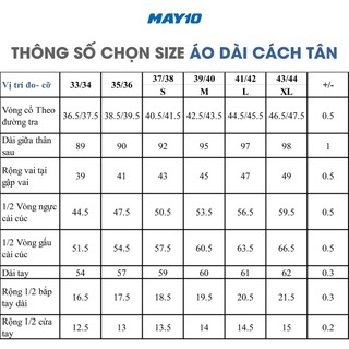 Áo dài cách tân Nam May 10
