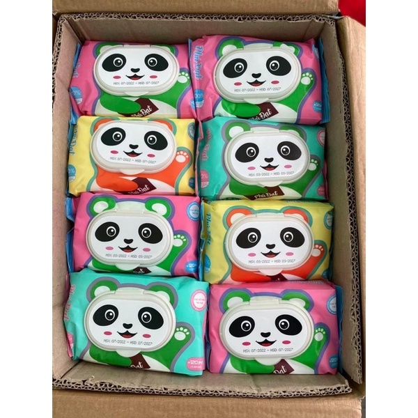 Khăn ướt phú đạt 120 tờ cho bé