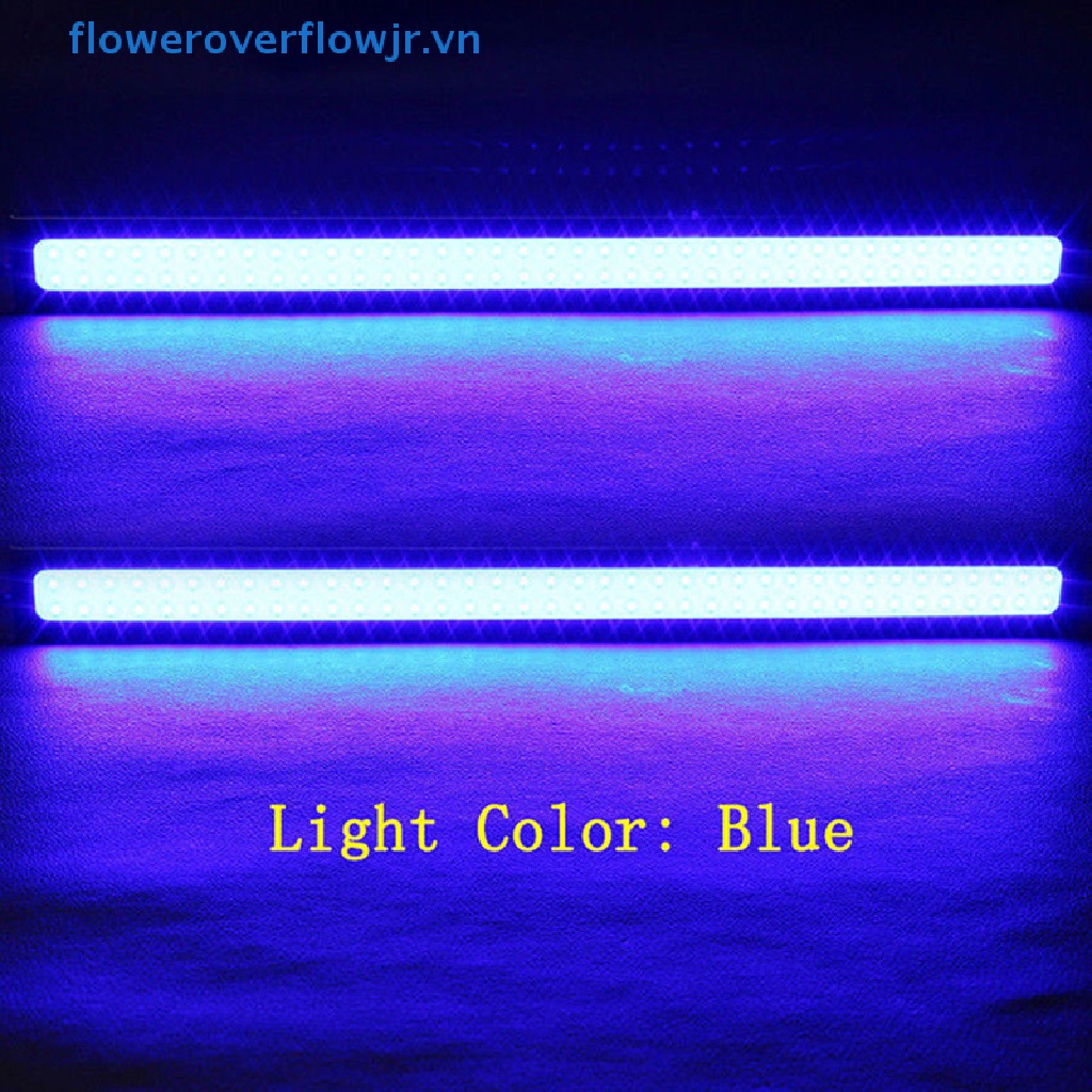 Đèn LED DRL DC 12V 17CM Siêu Sáng Chống Thấm Nước Màu Xanh Dương Cho Xe Hơi Áo Khoác Thời Trang Trẻ Trung Cá Tính