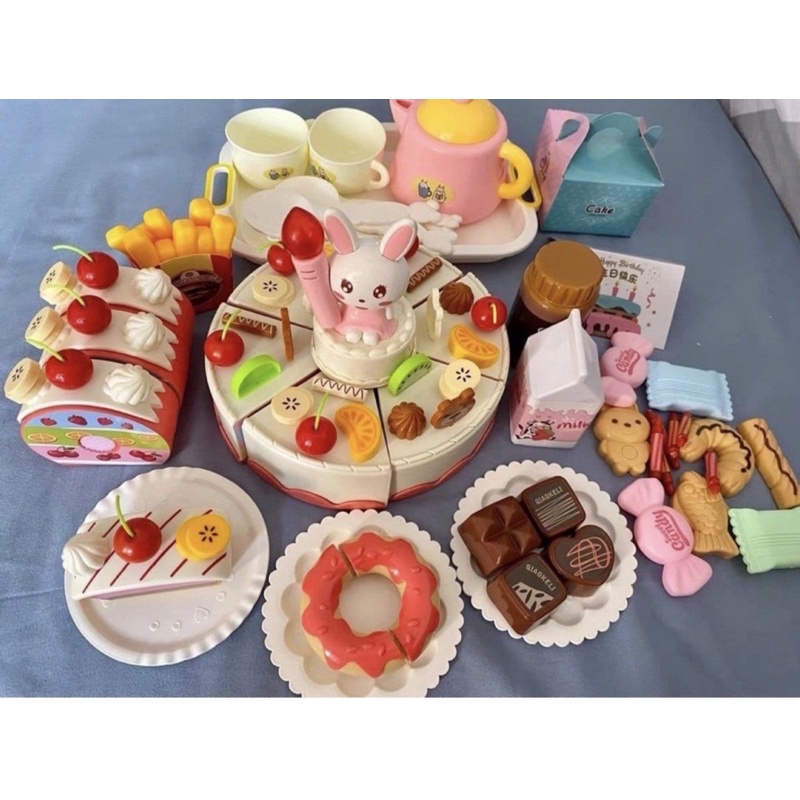 - Bộ Đồ Chơi Cắt Bánh Sinh Nhật 85 Chi Tiết