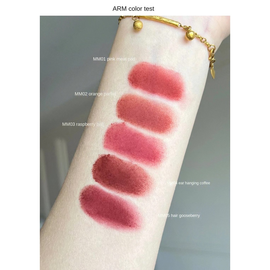 Son Lì CAPPUVINI Chống Nước Lâu Phai Thiết Kế Vỏ Son Hình Động Vật Xinh Xắn