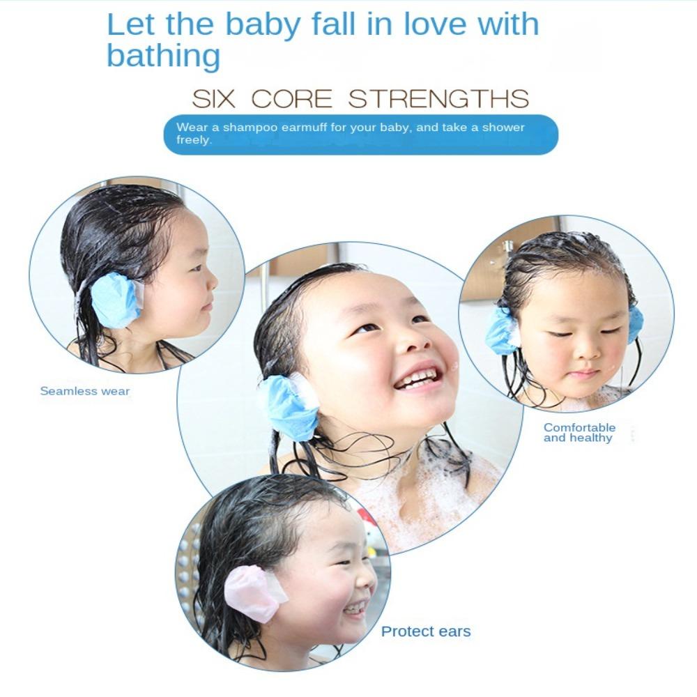Layor1 Mũ Chắn Nước Gội Đầu Bảo Vệ Tai Dành Cho Bé Trai Bé Gái