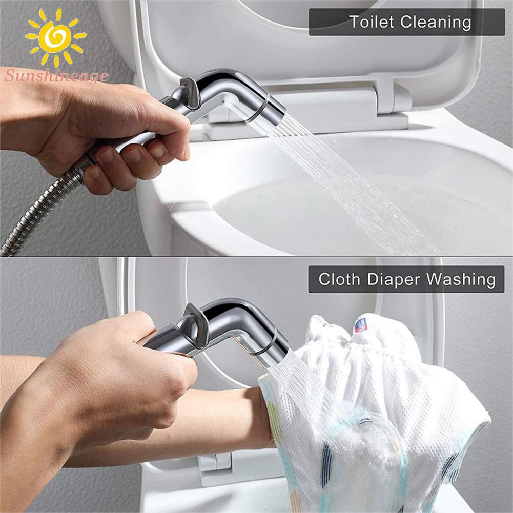 【SUNAGE】Toilet Bidet Sprayer 1pcs ABS Adjustable Hand Shower Health Faucet Water Saving【HOT Fashion】