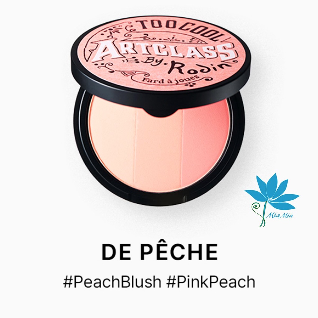 Phấn Má hồng Too Cool For School ArtClass By Rodin Blusher PECHE Hồng Nhạt Nhẹ Nhàng Nữ Tính