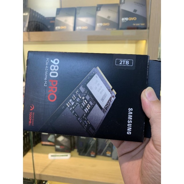 Ổ cứng SSD Samsung 980 Pro 2TB - PCIe Gen4x4 M2 2280 NVMe(1200TBW)