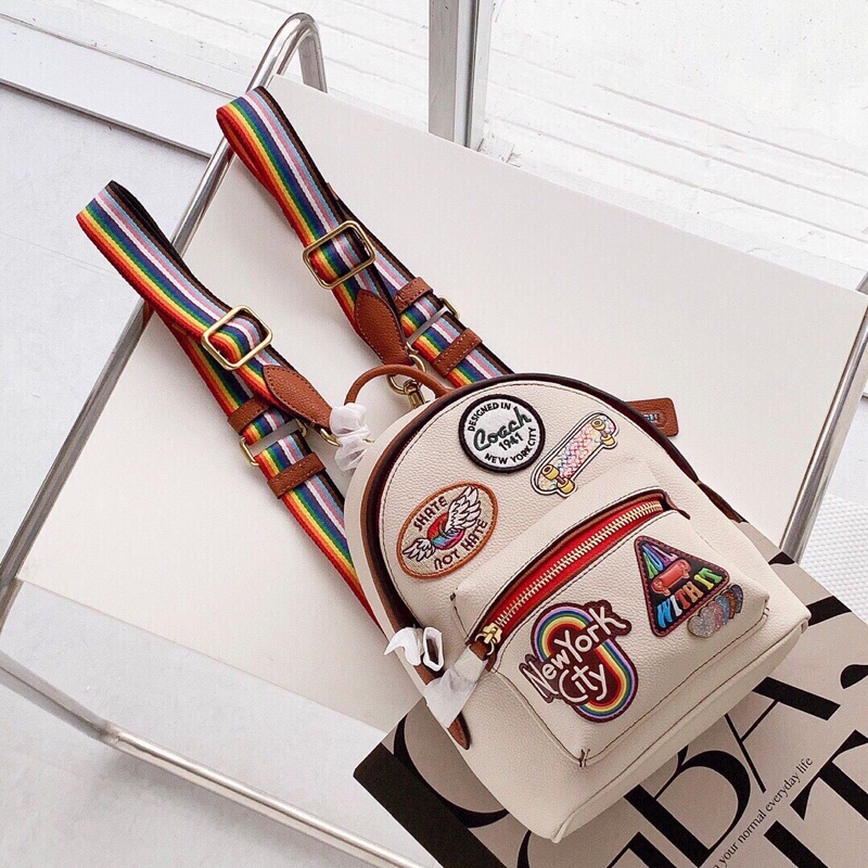 Bộ balo, túi tote, túi bao tử coach mẫu mới