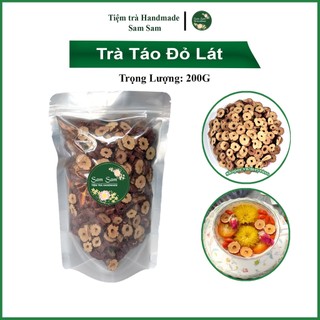 Táo đỏ thái lát sấy khô 200g