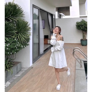 ĐẦM DÂY YẾM MAXI BO THUN
