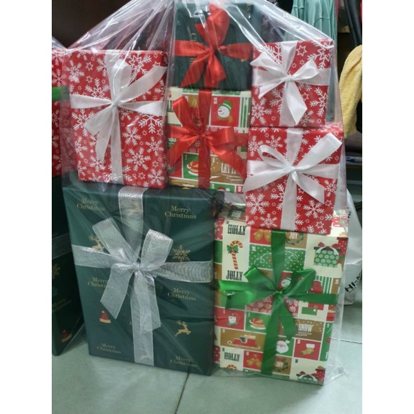 Combo hộp trang trí noel