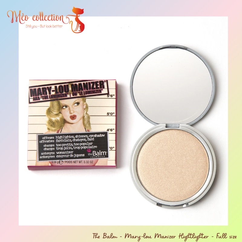Phấn bắt sáng The Balm - Mary-Lou Manizer