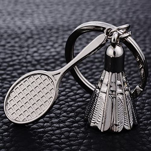 1 Móc Khóa Kim Loại Hình Quả Cầu Lông