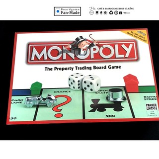 Trò chơi cờ tỷ phú bản tiếng anh lớn Monopoly: The Property Trading Board Game