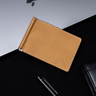Ví Nam Kẹp Tiền da bò nhập khẩu cao cấp-Money clip