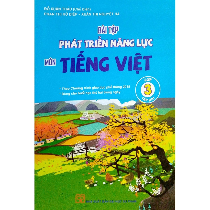 Sách- Bài tập phát triển năng lực môn Tiếng Việt lớp 3 - Kết nối tri thức - Đỗ Xuân Thảo