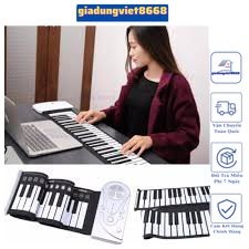 Đàn piano điện tử ,đàn có 49keys bàn phím cuộn dẻo hàng loại tốt