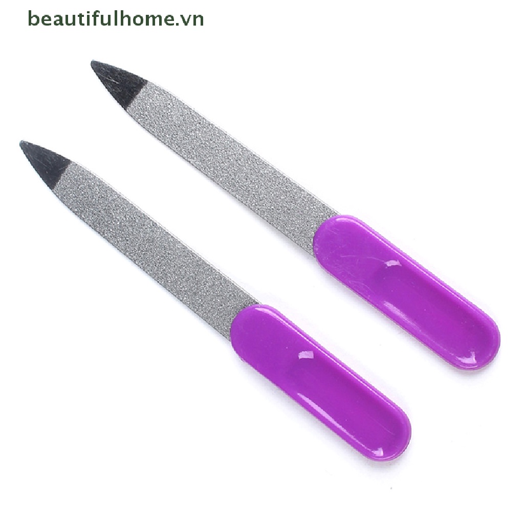 Bộ 2 Cây Dũa Móng Hai Mặt Bằng Thép Không Gỉ