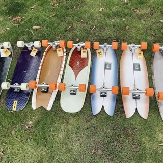 yow surf skate Lướt SKATE SKATEBOARD FULL SET Ván lướt sóng đất S5 Cầu lò xo Trượt tuyết Mô phỏng Ban huấn luyện Bàn chải chuyên nghiệp Đi bộ đường phố Người mới bắt đầu BỘ ĐẦY ĐỦ