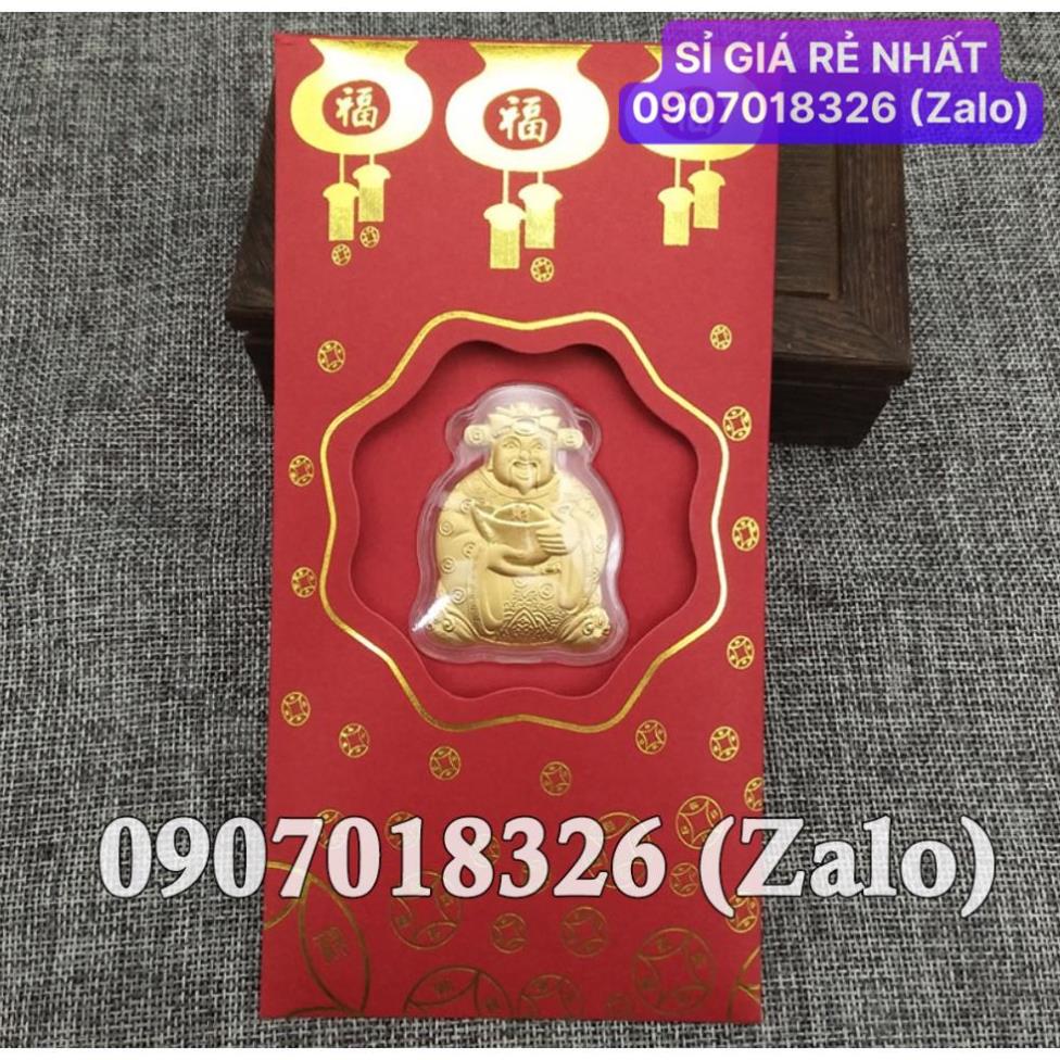 Bao Lì Xì Thần Tài May Mắn Cát Tường – Quà Tết Ý Nghĩa 2021 - Lì Xì Tài Lộc