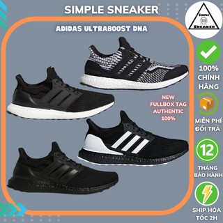 Giày Ultraboost 4.0 DNA Core Black 🔴CHÍNH HÃNG🔴 Adidas Ultraboost DNA Màu Đen Trắng [FY9123] - Simple Sneaker