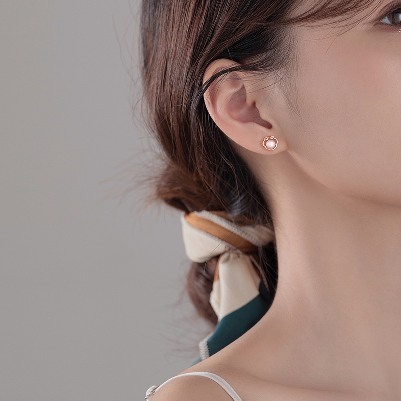 Khuyên Tai Bạc 925 Hình Đám Mây Điều Ước Phong Cách Trung Hoa Mới Cho Nữ