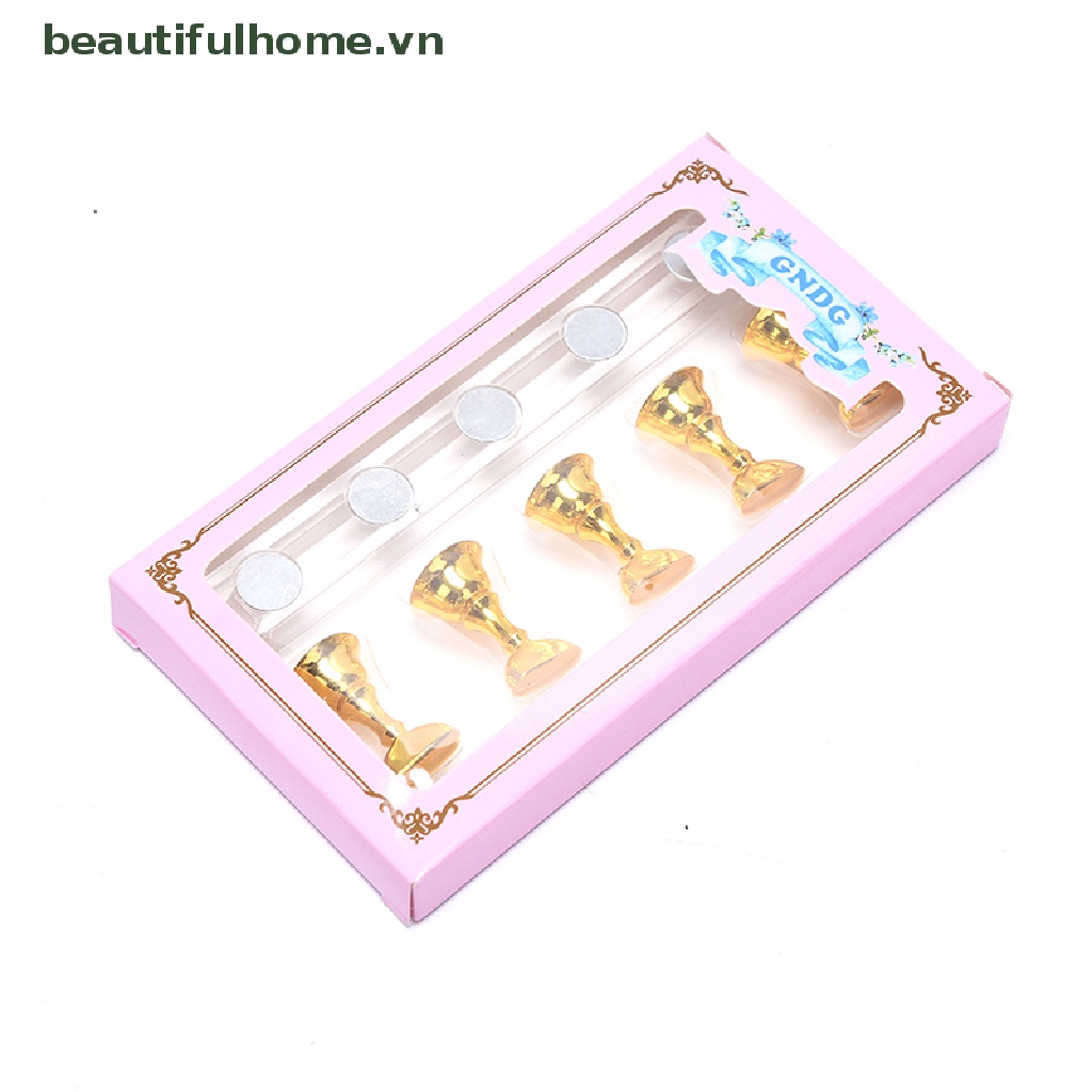 1 Bộ Giá Đỡ Trưng Bày Móng Tay Bằng Acrylic Pha Lê