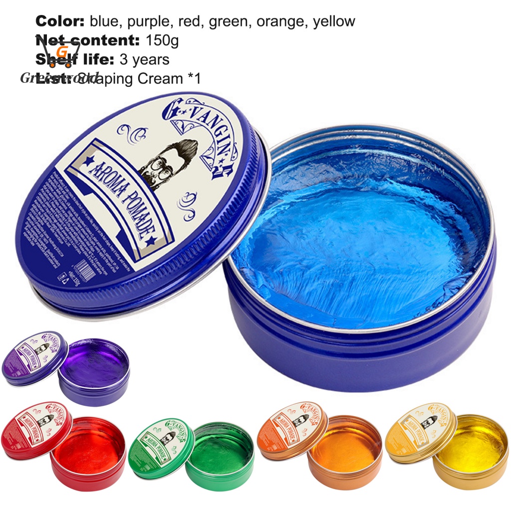 Sáp Vuốt Tóc 150g Có Mùi Hương Đa Dạng Có Thể Hòa Tan Trong Nước Cho Salon