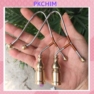 Móc đồng Pkchim móc lồng bẫy chào mào,chích chòe xoay 360 độ phụ kiện lồng chim