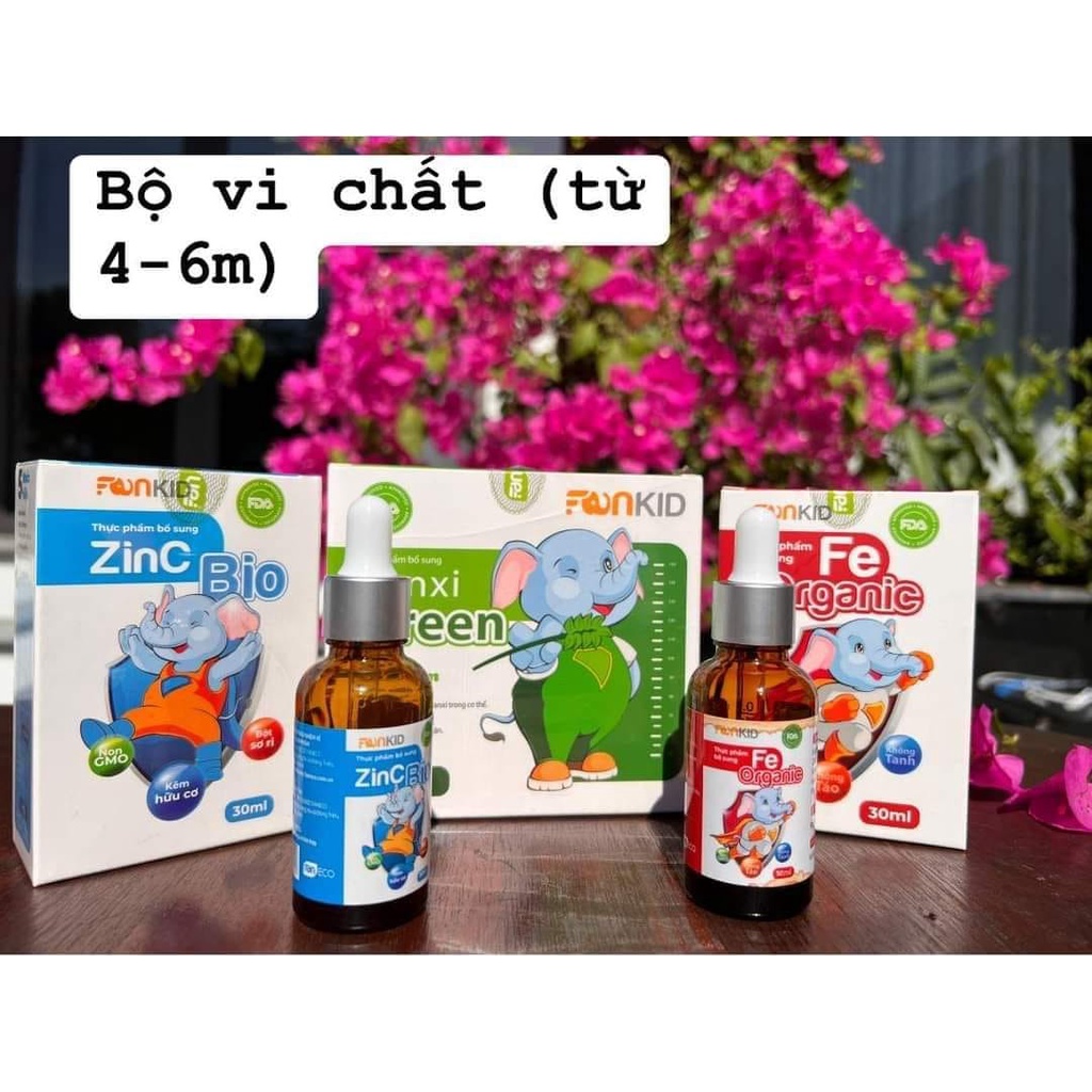 Thực phẩm bổ sung kẽm hữu cơ ZinC - Fankid